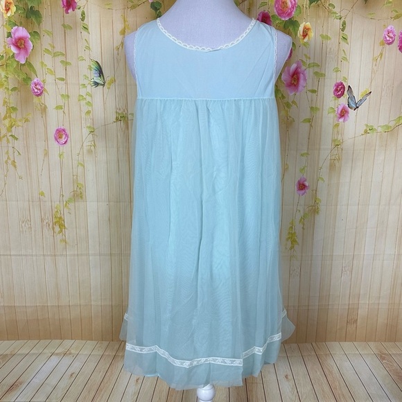VINTAGE Aristocraft by Superior Blue Night Gown - Picture 2 of 8